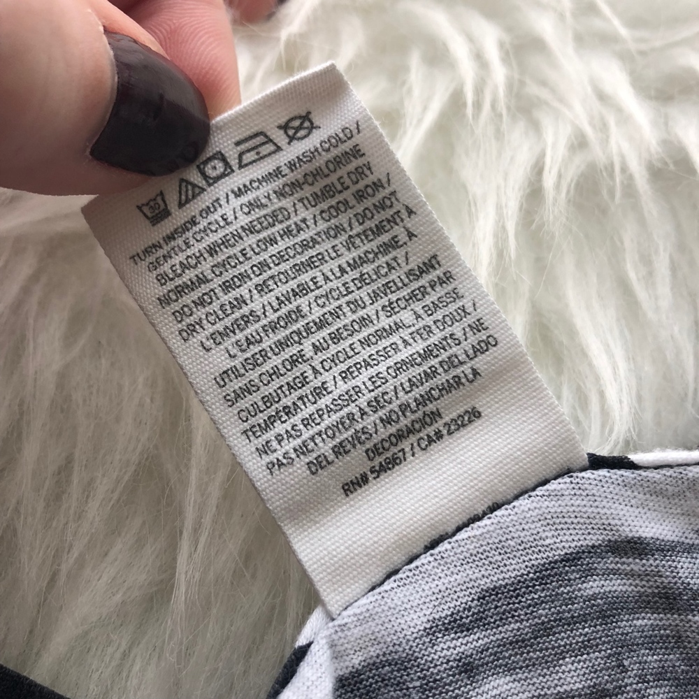 VS PINK Striped Star Pocket Tank - Picture 7 of 8